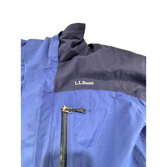 L.L.Bean Jacket Mens XL Blue Primaloft Insulated Pockets Parka Outdoor Hiking - Picture 4 of 12